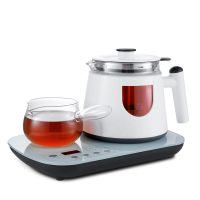 智能煮茶器 黑茶蒸汽煮茶壶泡茶养生壶全自动普洱电茶壶|JP-ZC06D套装 标配+6直筒杯+茶刀茶垢剂