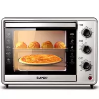 电烤箱家用烘焙小型多功能全自动蛋糕30l升商用大容量fk866|30L家用烘培复古银
