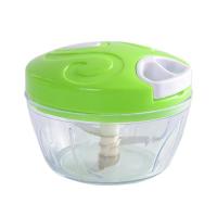 家用小型绞肉器蒜泥神器手动磨蓉蒜蓉机手拉式打肉搅拌机饺碎菜机|如意绿色【收藏先发货】