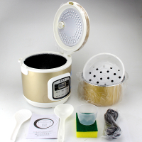 电饭锅1-2人学生3-4人宿舍5-6人家用2345l迷你小电饭煲不粘锅|5L-金色智能电饭锅黄晶内胆