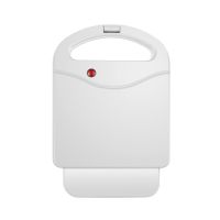 三明治机家用轻食早餐机三文治电饼铛吐司面包压烤机煎鸡蛋煎牛排|白色（3001）