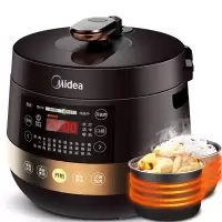 电压力锅家用双胆高压锅高压饭煲智能压力锅预约yl60easy203|6L双胆电压力锅