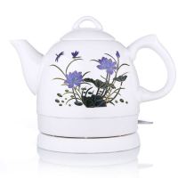 景德镇陶瓷电热水壶烧水壶开水电茶壶茶具大容量水开自动断电|1.0荷花