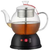 煮茶器盖子水壶养生壶保健电子煎药壶蒸茶器电热咖啡壶全玻璃加厚|11