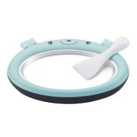 炒酸奶机家用冰激凌机炒冰机diy冰淇淋机自制炒冰盘炒冰机冰棒机|新款蓝色