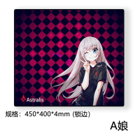 莱昂凯外设店 电竞大号细面游戏鼠标垫二次元娘化 LiquidCSGO战队