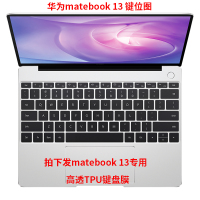 华为matebookXPro笔记本键盘保护膜2020款D1|【MateBook13】高透TPU键盘膜