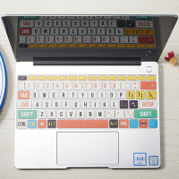 华为matebook14键盘膜x电脑pro13保护mate电|华为mate13/荣耀14中间键盘不带摄像头[创意字母]