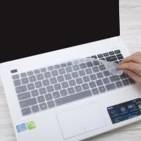 键盘膜华硕14寸笔记本电脑R417S E402S A456U U4000按键防尘保护W|透明