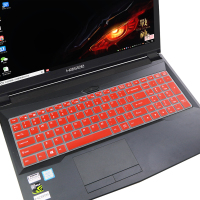 15.6寸Hasee/战神笔记本电脑K670C-G6A1键盘防尘保护膜全覆盖|半透大红买1送1