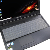 15.6寸Hasee/战神笔记本电脑K670C-G6A1键盘防尘保护膜全覆盖|透明买1送1