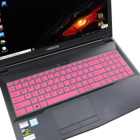 15.6寸Hasee/战神笔记本电脑K670C-G6A1键盘防尘保护膜全覆盖|半透粉色买1送1