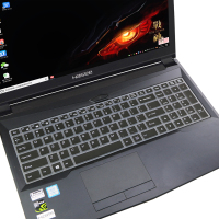 15.6寸Hasee/战神笔记本电脑K670C-G6A1键盘防尘保护膜全覆盖|半透黑色买1送1