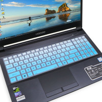 Hasee/ z7-ct7nk键盘膜15.6寸ZX6-CT5DA笔记本i7电脑保护套|渐变蓝色买1送1