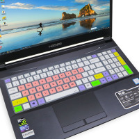 Hasee/ z7-ct7nk键盘膜15.6寸ZX6-CT5DA笔记本i7电脑保护套|七彩粉色买1送1