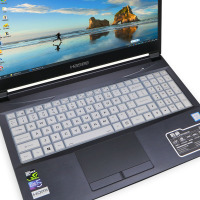 Hasee/ z7-ct7nk键盘膜15.6寸ZX6-CT5DA笔记本i7电脑保护套|半透银色买1送1