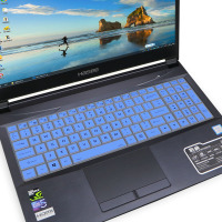 Hasee/ z7-ct7nk键盘膜15.6寸ZX6-CT5DA笔记本i7电脑保护套|半透蓝色买1送1