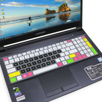Hasee/ z7-ct7nk键盘膜15.6寸ZX6-CT5DA笔记本i7电脑保护套|七彩黑色买1送1
