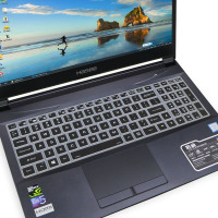 Hasee/ z7-ct7nk键盘膜15.6寸ZX6-CT5DA笔记本i7电脑保护套|半透黑色买1送1