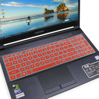 Hasee/ z7-ct7nk键盘膜15.6寸ZX6-CT5DA笔记本i7电脑保护套|半透大红买1送1