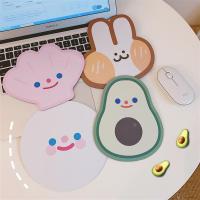 少女心放映室 ins笑脸可爱鼠标垫 笔记本电脑学生卡通防滑鼠标垫