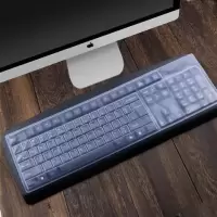 魔力鸭2108S罗技G610狼途X1000台式机械键盘通用保护膜防尘套|凹凸透明买1送1