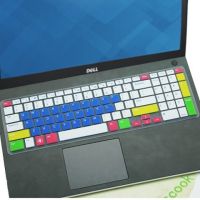 戴尔笔记本电脑键盘保护膜g3灵越7590游匣14燃700|七彩蓝色(1:1送透明) xps13-9360(13.3寸)