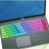 戴尔笔记本电脑键盘保护膜g3灵越7590游匣14燃700|彩虹渐变(1:1送透明) 戴尔7490(14.6寸)