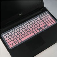 戴尔笔记本电脑键盘保护膜g3灵越7590游匣14燃700|渐变粉色(1:1送透明) 戴尔14cr(14.6寸)