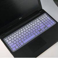 戴尔笔记本电脑键盘保护膜g3灵越7590游匣14燃700|渐变紫色(1:1送透明) xps13-9370(13.3)