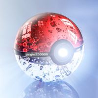 卡通正版精灵球充电宝20000毫安可爱神奇宝贝移动电源便携皮卡丘