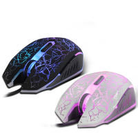 猎狐有线发光鼠标台式电脑笔记本外设竞技lol吃鸡游戏外设