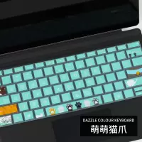new新微软surfaceproX/7/6/5/|surface键盘膜-萌萌猫爪[拍下请留言型号]