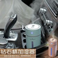 usb车载加湿器迷你家用静音母婴卧室小型香薰喷雾大容量空气补水