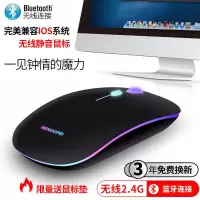 【iPad也能用】可充电式无线蓝牙双模鼠标静音办公台式笔记本通用
