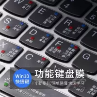 华为MateBook笔记本卡通键盘膜保护贴膜荣耀14可爱xpro女13|WIN10功能膜 MatebookE