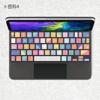 SkinATiPadPro妙控键盘保护贴膜耐磨耐脏防刮苹果无线键|图标4_请备注”11“英寸或