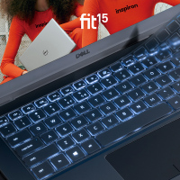 笔记本键盘膜适用14英寸戴尔燃7000电脑5488灵越5000f|B款:灵越5000fit-15.6寸专用【高透TPU】