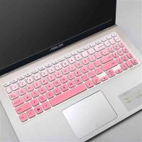 华硕ASUS顽石6代FL8700/Y5200笔记本i5/i7电脑15.6寸键盘保护贴膜|渐变粉色