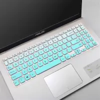 华硕ASUS顽石6代FL8700/Y5200笔记本i5/i7电脑15.6寸键盘保护贴膜|渐变薄荷
