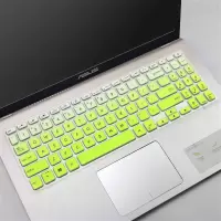 华硕ASUS顽石6代FL8700/Y5200笔记本i5/i7电脑15.6寸键盘保护贴膜|渐变绿色