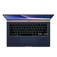 华硕灵耀S2代14寸15.6键盘膜S4300F/S5300UN保护贴13|[灵耀Deluxe14U4300F]半透黑