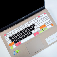 华硕灵耀vivobook142020版V4050F键盘保护贴|[VivoBook15s/V5000F]五彩黑