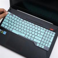 华硕飞行堡垒7九代15.6寸游戏本电脑i7-9750H金属电竞键盘保护膜|半透薄荷