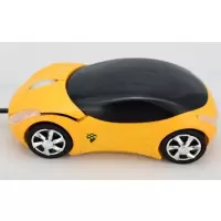 有线鼠标无线鼠标可充电鼠标汽车时尚创意 USB鼠标2.4G多色可选