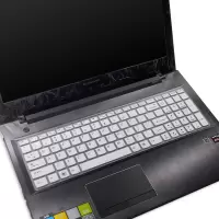 笔记本键盘膜适用15.6寸联想g50-80小新锐7000保护贴y700拯救者g50全覆盖g510小新700防|半透白色