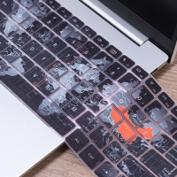 联想小新142019键盘膜笔记本小新潮7000-14英寸保护贴膜ikbr电脑防尘罩全覆盖潮142|世界地图(彩绘款)