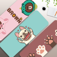 鼠标垫超大女生可爱办公键盘垫书桌垫学生写字台桌面简约锁边防水