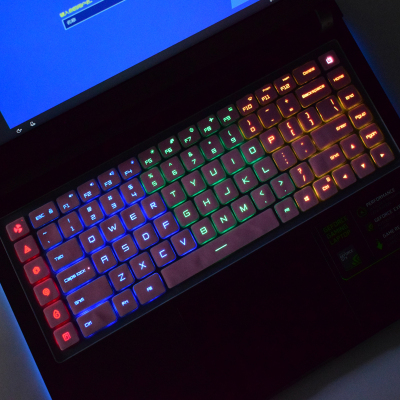 小米游戏本键盘保护膜15.6英寸笔记本电脑贴膜八代i7硅胶贴纸防尘罩垫子gtx1060专用配件全覆盖2019|透光粉