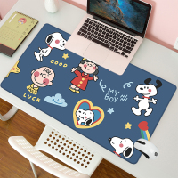 欧美新款创意大号史努比狗鼠标二次元可爱女简约桌垫 胶垫定制